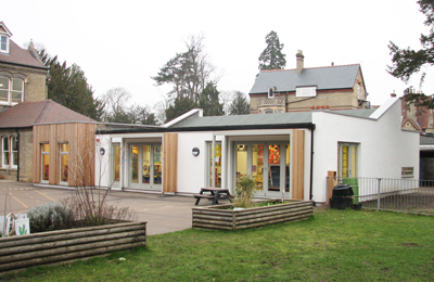 st faiths school classroom upgrade retrofit project coloured finishes ground floor plan