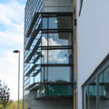 the apex wymondham photograph of glazed entrance