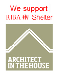 verve architects supports RIBA shelter architect in the house